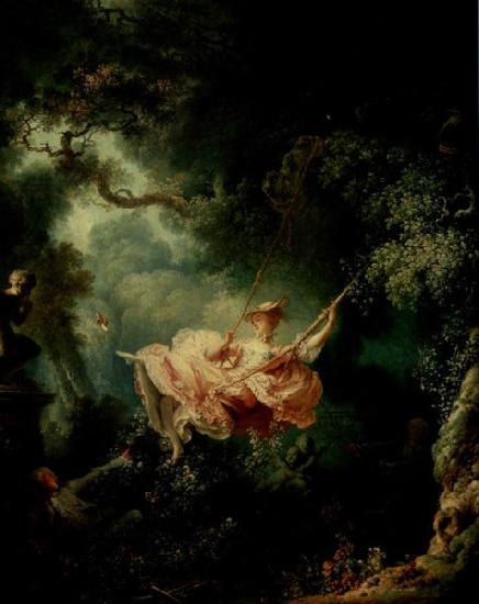 Jean-Honore Fragonard The Happy Accidents of the Swing oil painting picture